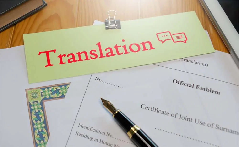 مورد تأیید ترجمه مدارک توسط سفارت اتریش